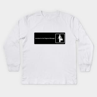 Assistant to the Regional Manager Kids Long Sleeve T-Shirt